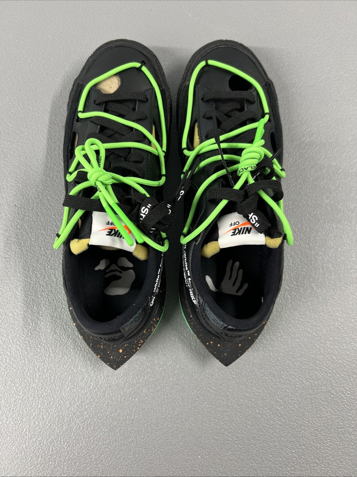 Size 7.5 - Nike Off-White x Blazer Low 'Black’