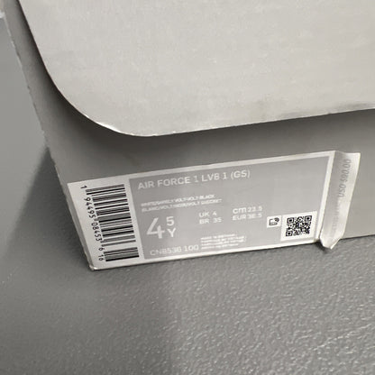 Size 4.5Y - Nike Air Force 1 LV8 1 'Worldwide Pack White Barely Volt' CN8536-100