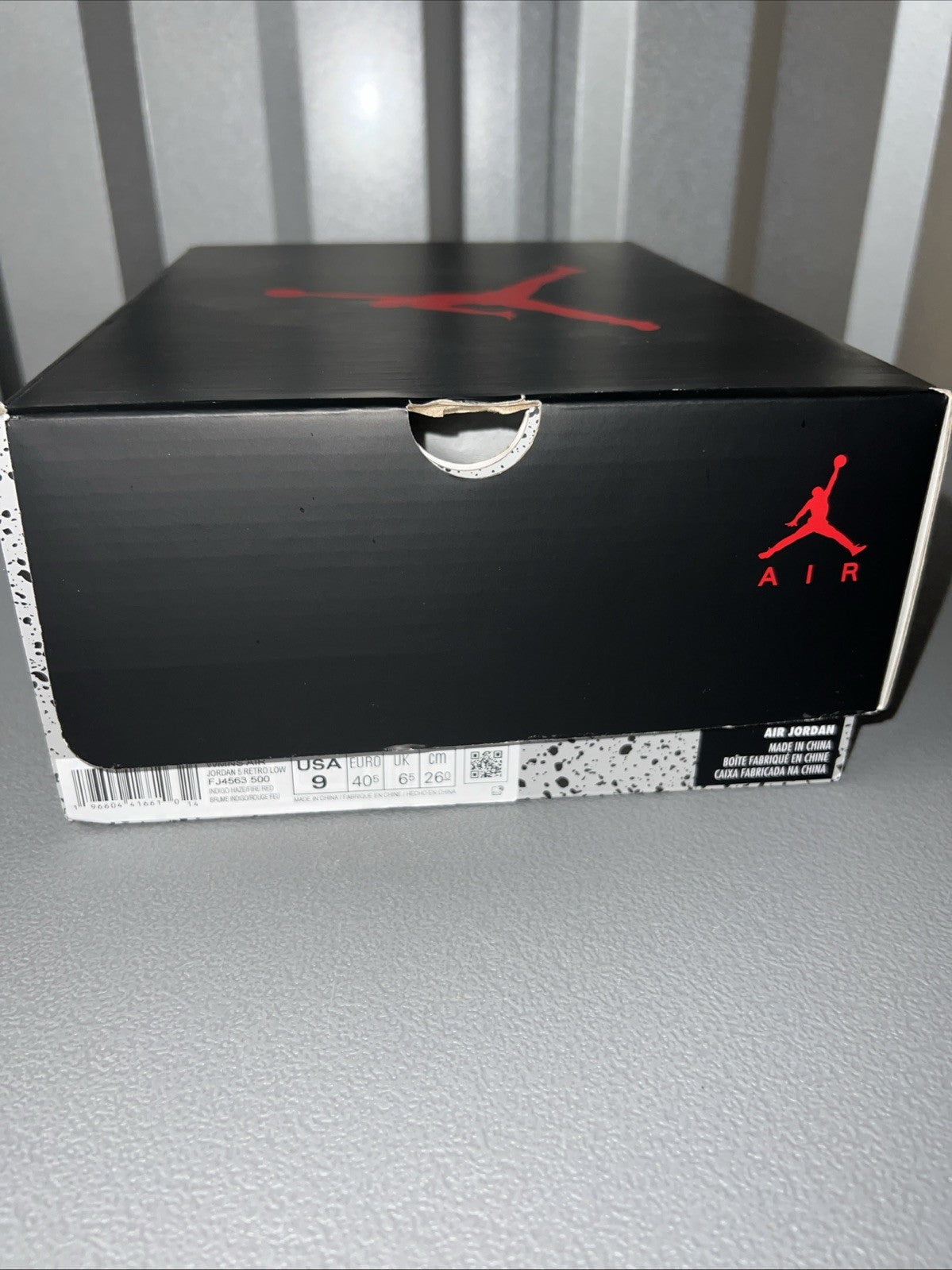 Size 9 Wmns or 7.5 Men’s - Air Jordan 5 Retro Low Indigo Haze