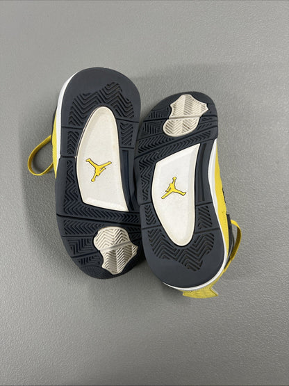 Size 4.5Y - Air Jordan 4 Retro GS 'Lightning' 2021’