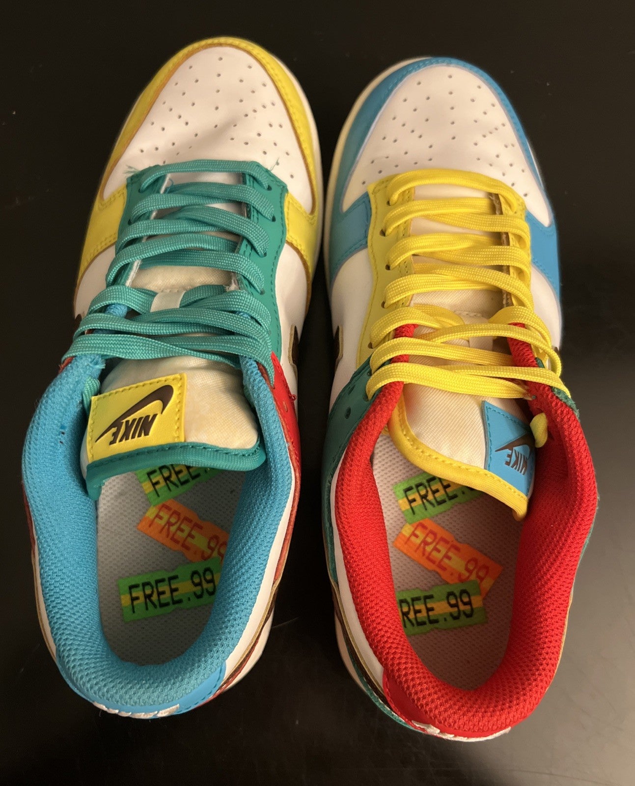 Size 6 Men’s or 7.5 Wmns- Nike Dunk Low SE 'Free.99 - ‘White’