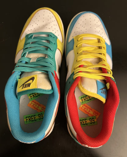 Size 6 Men’s or 7.5 Wmns- Nike Dunk Low SE 'Free.99 - ‘White’