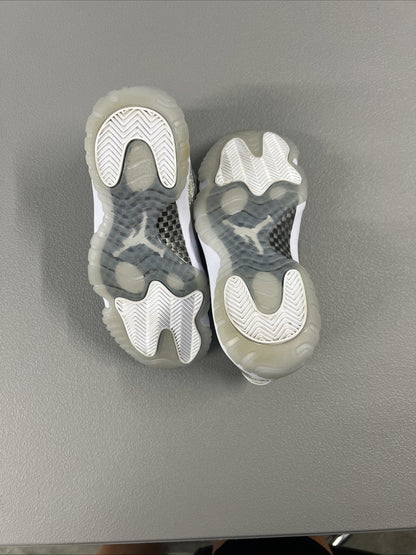 Size 6 - Air Jordan 11 Retro White Metallic Silver Wmns