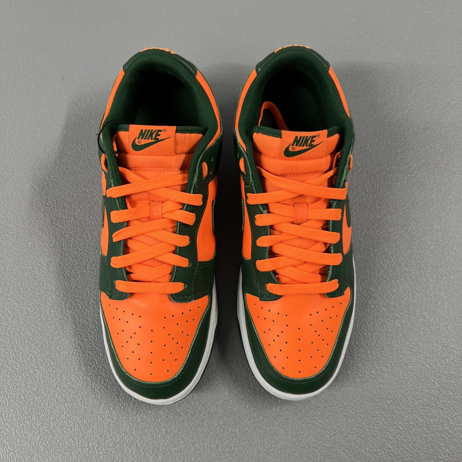 Size 10 - Nike Dunk Low Men’s ‘Miami Hurricanes’
