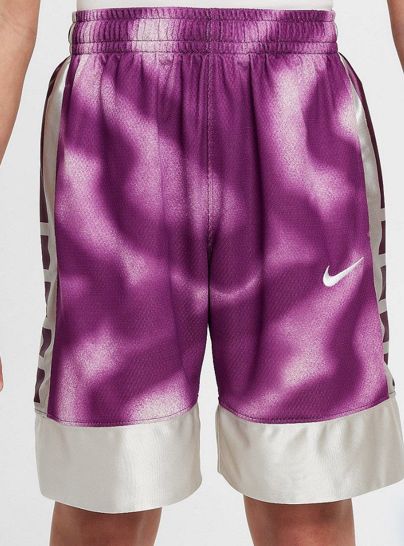 Size Small- Nike Boys' Dri-FIT Elite 23 All Over Print Shorts