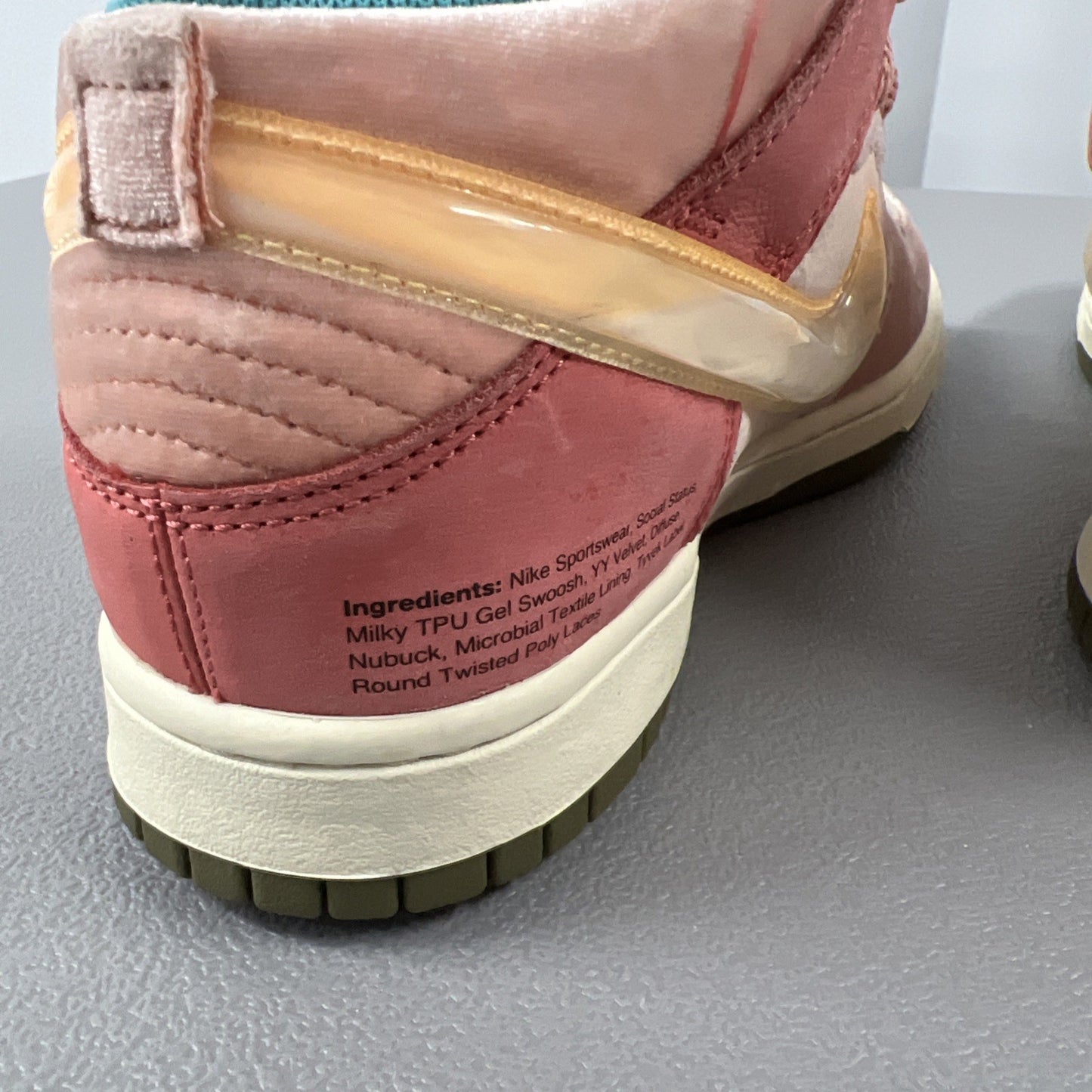 Size 9 - Nike Social Status x Dunk Mid ‘Strawberry Milk’ Men’s
