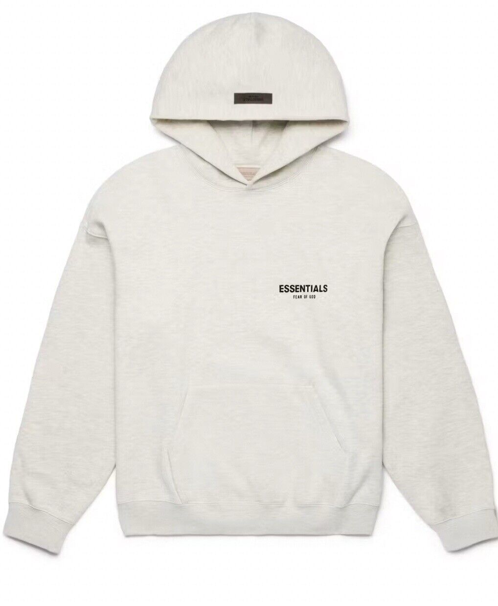 Fear of God Essentials Hoodie 'Light Oatmeal' - Size Medium