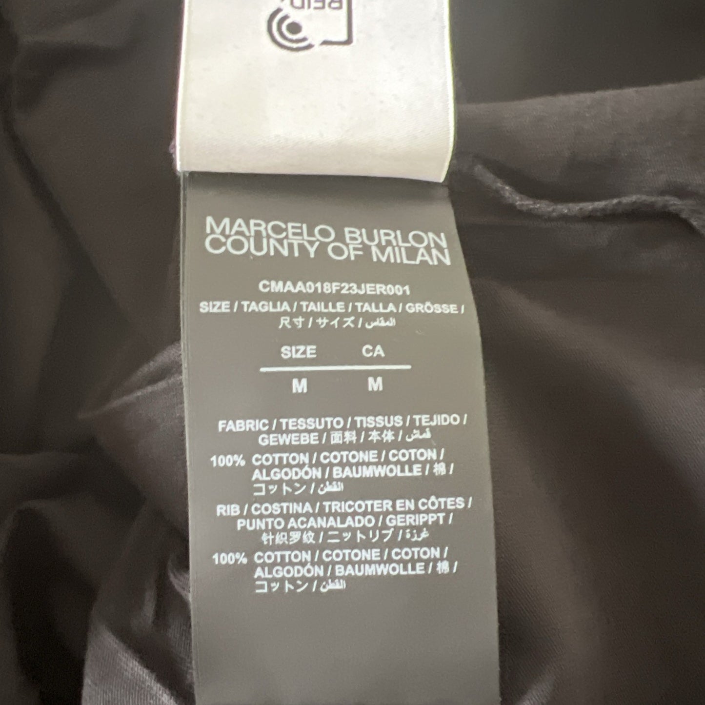 Size Medium - Marcelo Burlon County of Milan Wings T-Shirt 100% Authentic