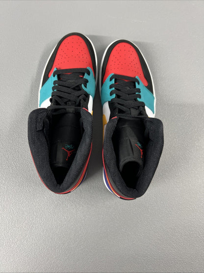 Size 11.5 - Air Jordan 1 Mid 'Multi-Color' Men’s