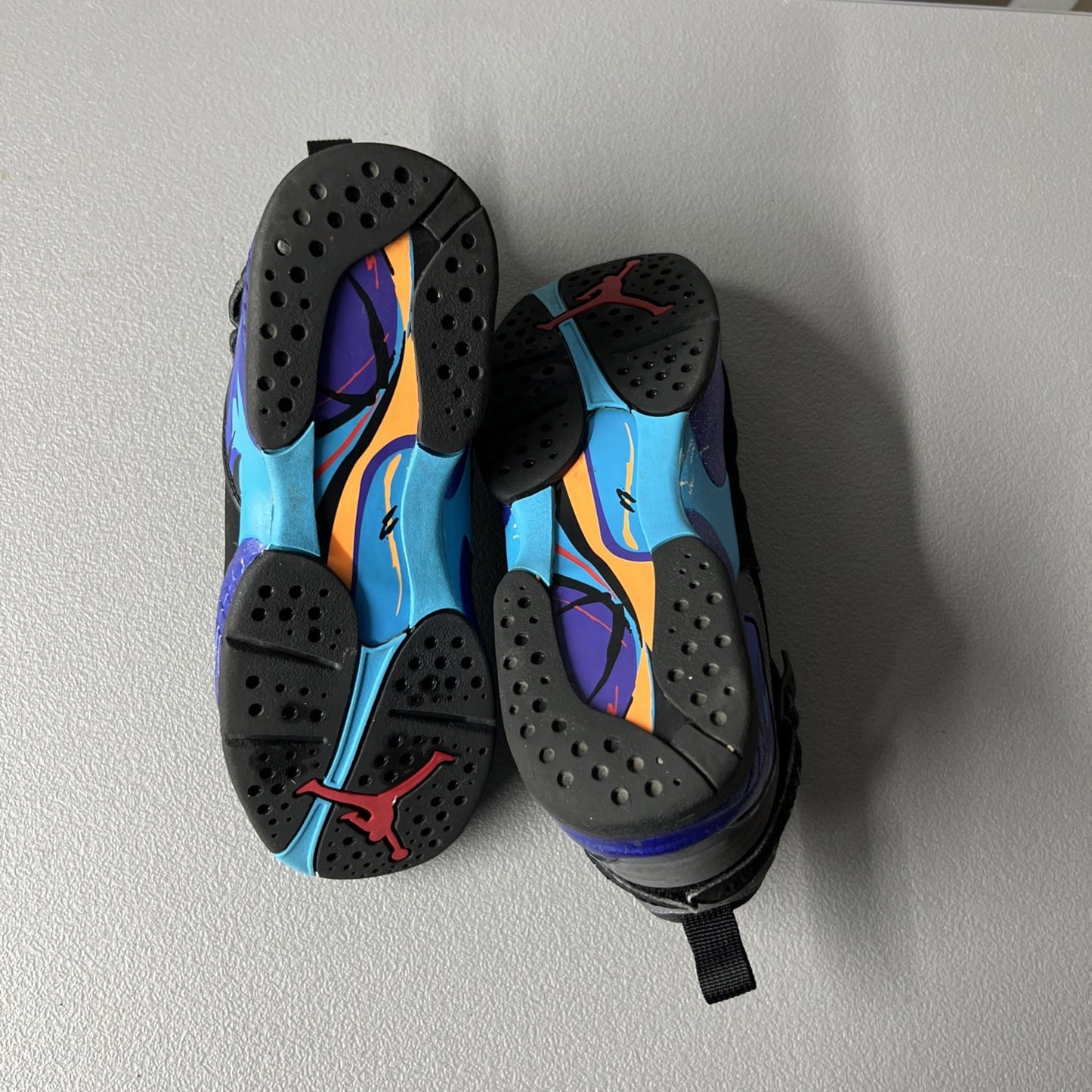 Size 7Y or 8.5 Wmns- Jordan 8 Retro Aqua (2015) (GS)