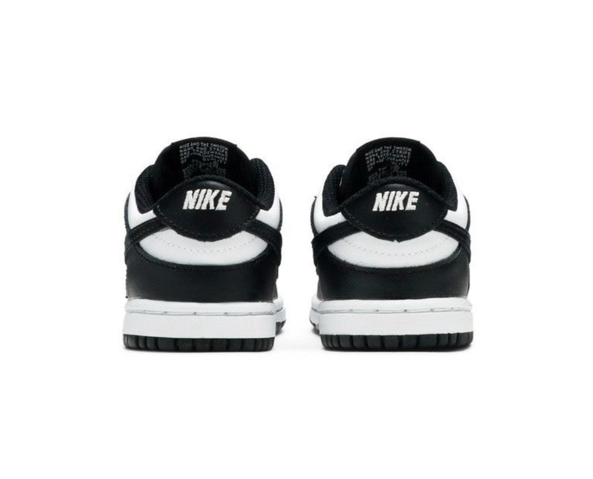 Size 5C- Nike Dunk Low Retro White Black Panda (Toddler)