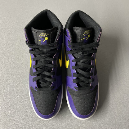 Size 11 - Nike Dunk Premium EMB High ‘Lakers’