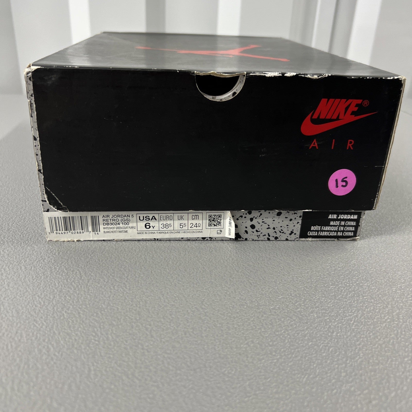 Size 6Y or 7.5 Wmns - Jordan 5 Retro Bel-Air 2020
