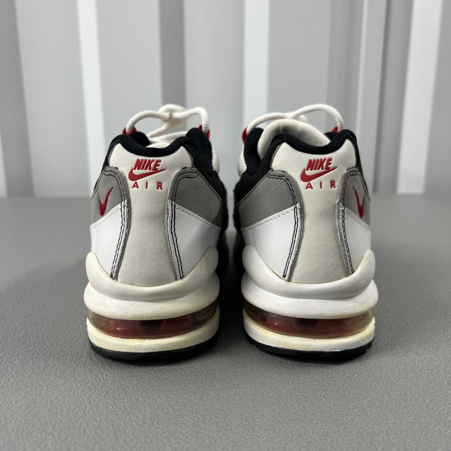 Size 5Y or 6.5 Wmns - Nike Air Max 95 (GS)  ‘White Cement Red’ 307565-104