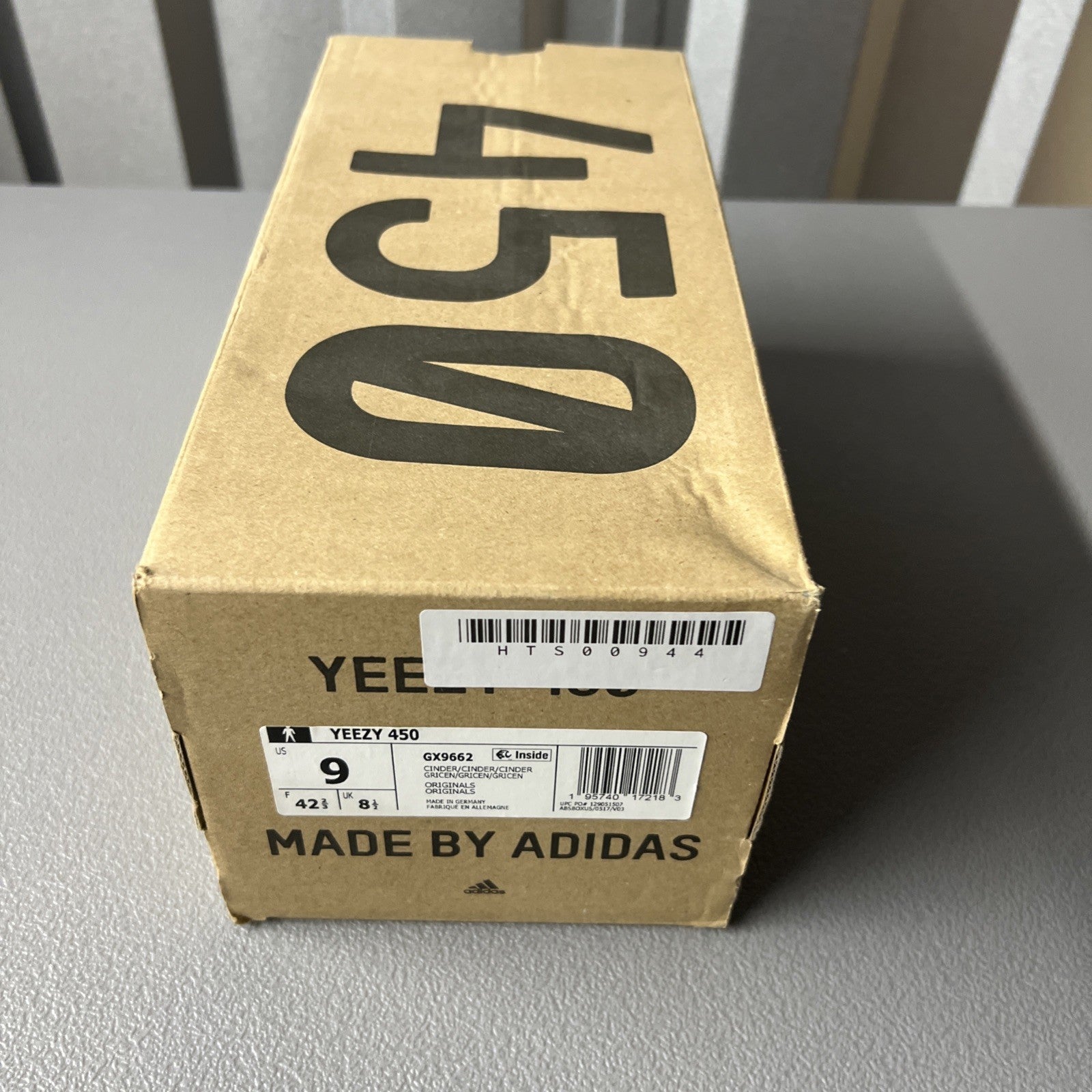 Size 9 - adidas Yeezy 450 Cinder