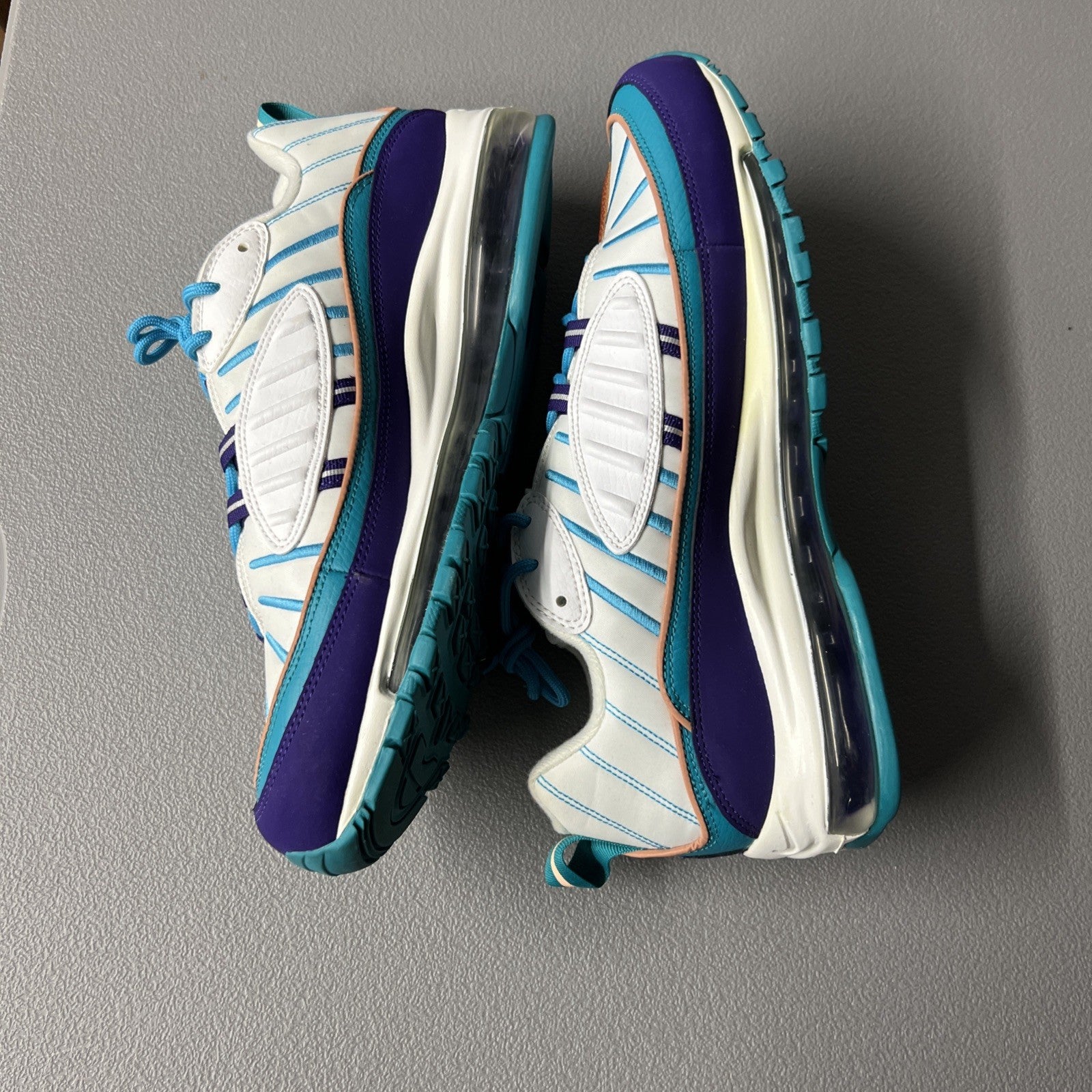 Size 11.5 - Nike Air Max 98 ‘Hornets’ Spirit Teal