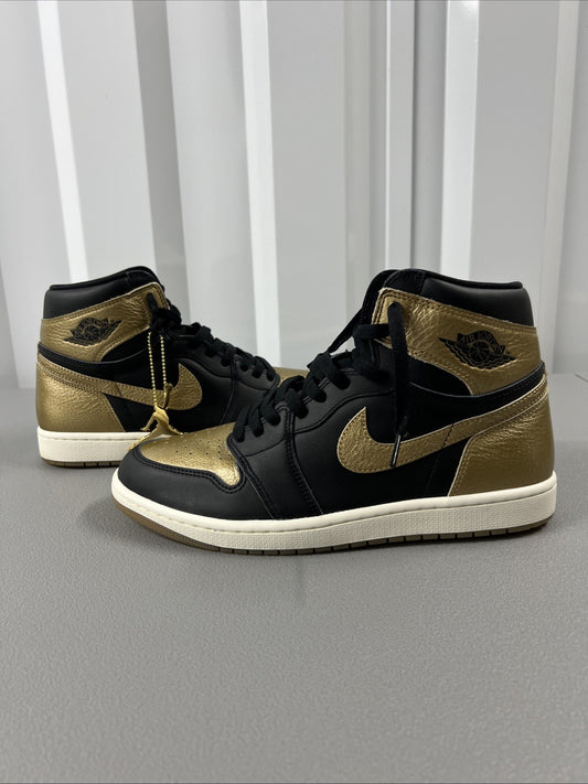 Size 11 - Air Jordan 1 Retro OG High Black Gold