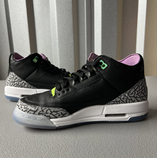 Size 6Y or 7.5 Wmns - Air Jordan 3 Retro ‘Electric Green’ GS