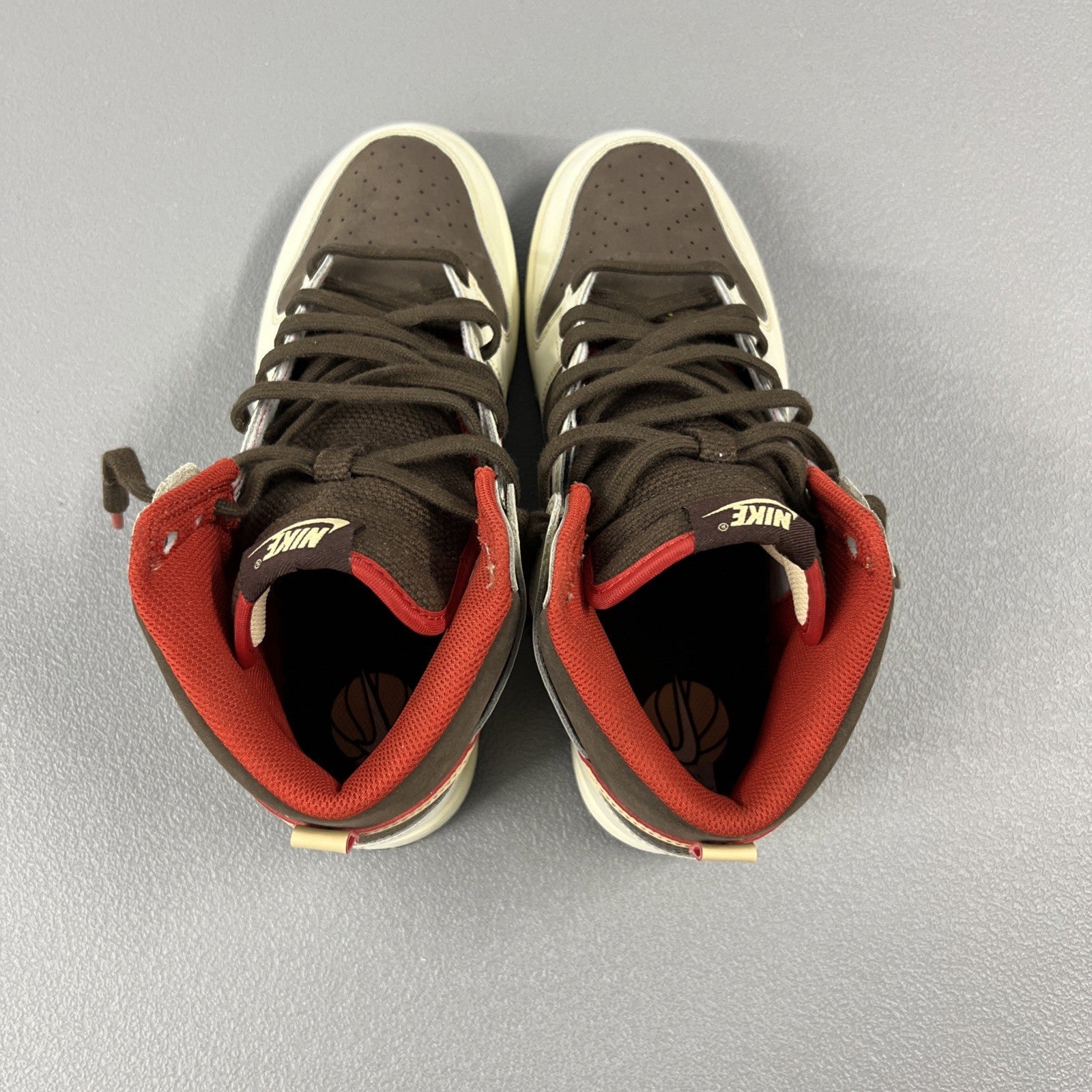 Size 8 Men’s or 9.5 Wmns Nike Dunk High SE ‘Baroque Brown’