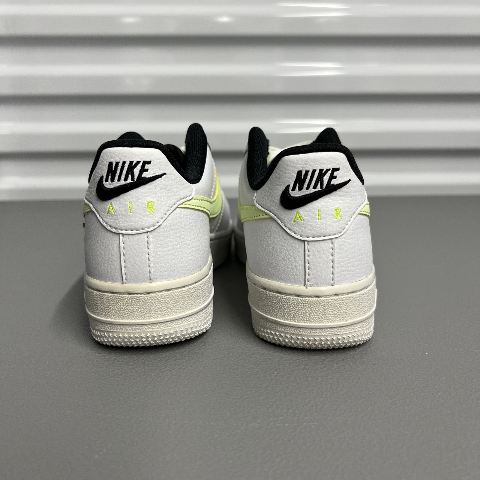 Size 4.5Y - Nike Air Force 1 LV8 1 'Worldwide Pack White Barely Volt' CN8536-100
