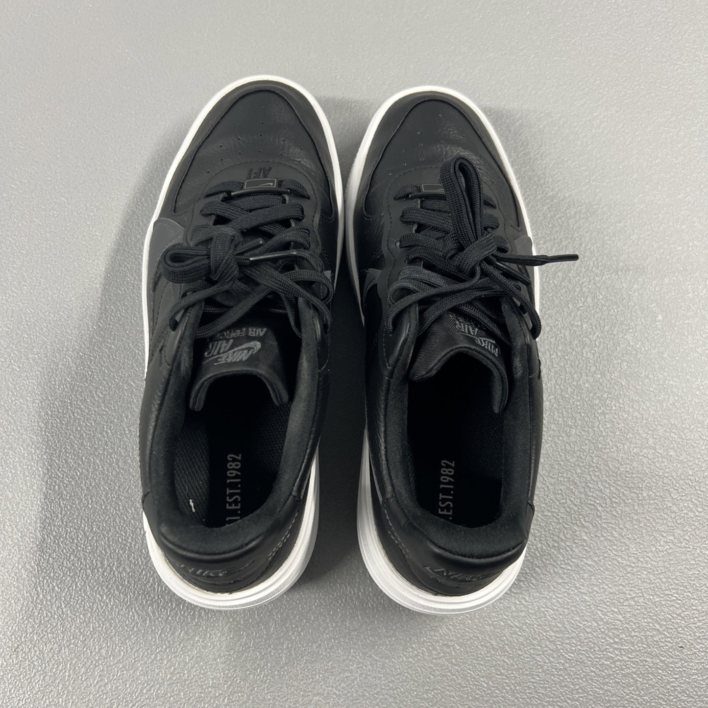 Size 9 - Nike Air Force 1 PLT.AF.ORM Black Wmns