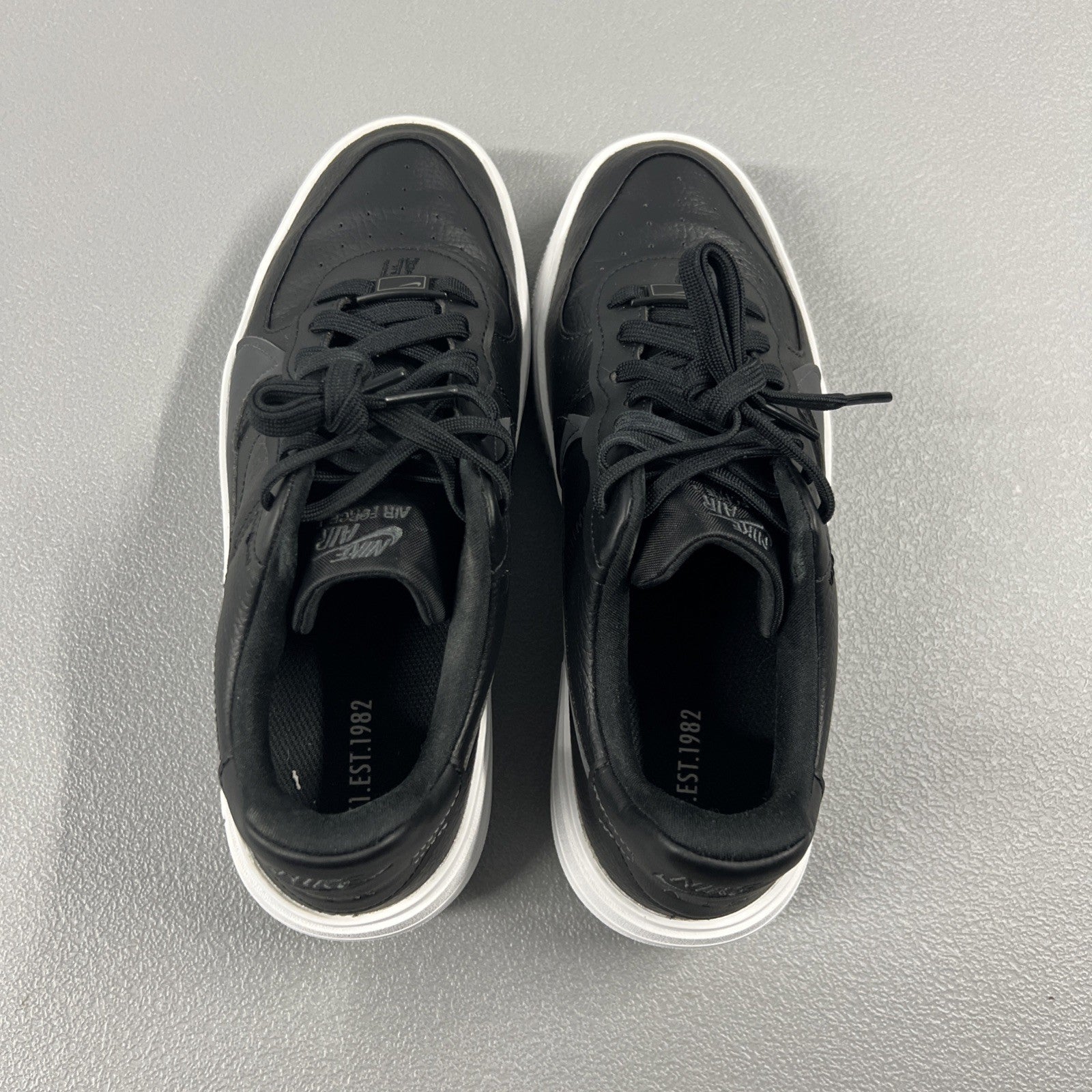 Size 9 - Nike Air Force 1 PLT.AF.ORM Black Wmns