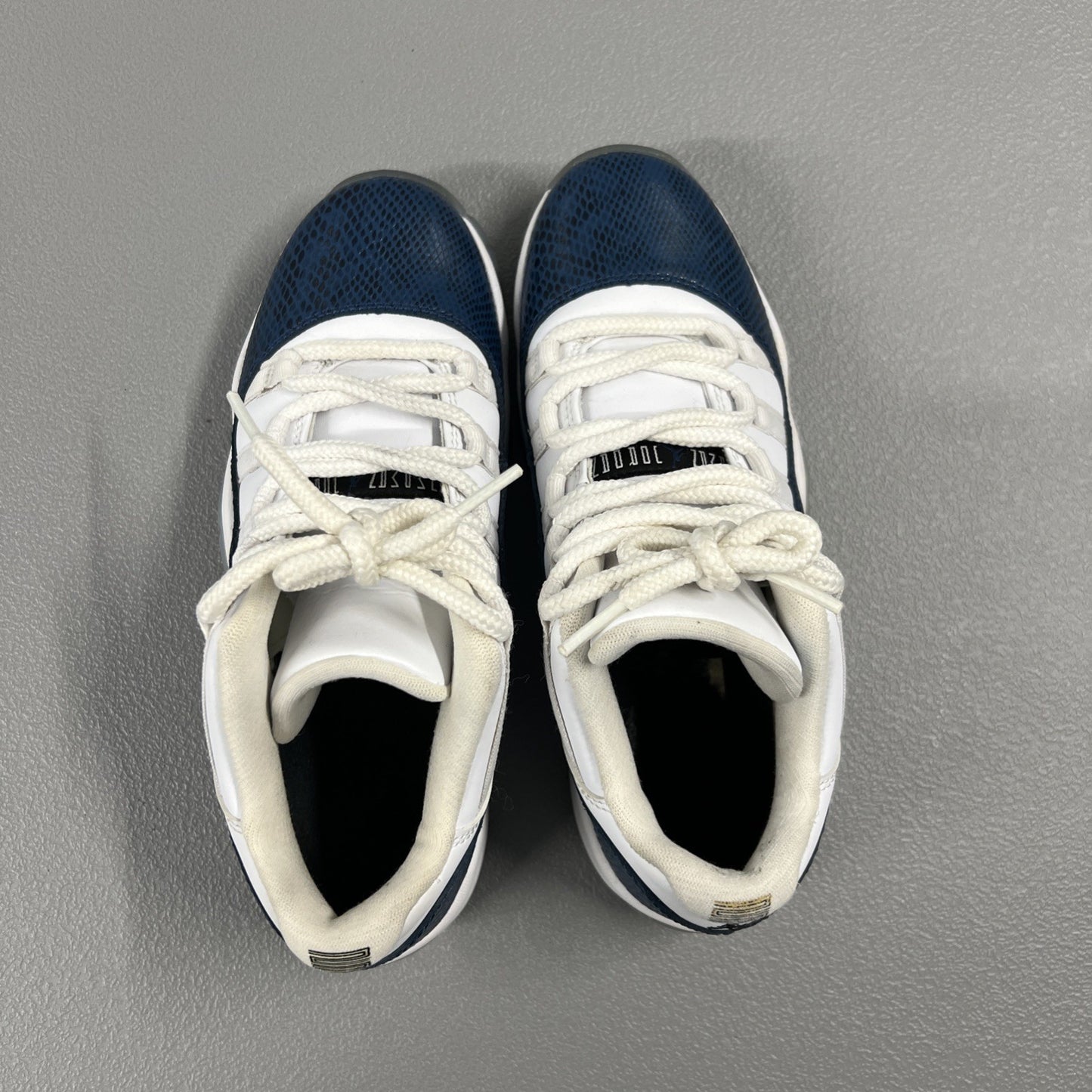 Size 6Y - Jordan 11 Retro Low GS 'Navy Snakeskin' 2019