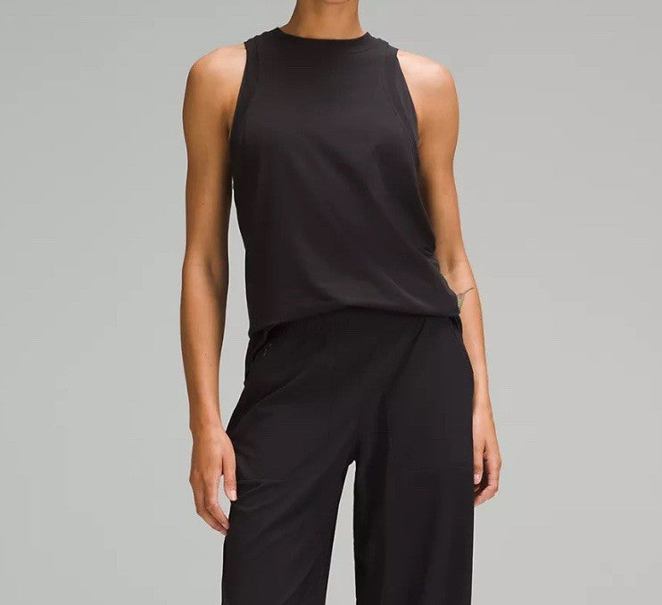 Size XS - Lululemon Long Cotton Crewneck Tank Top