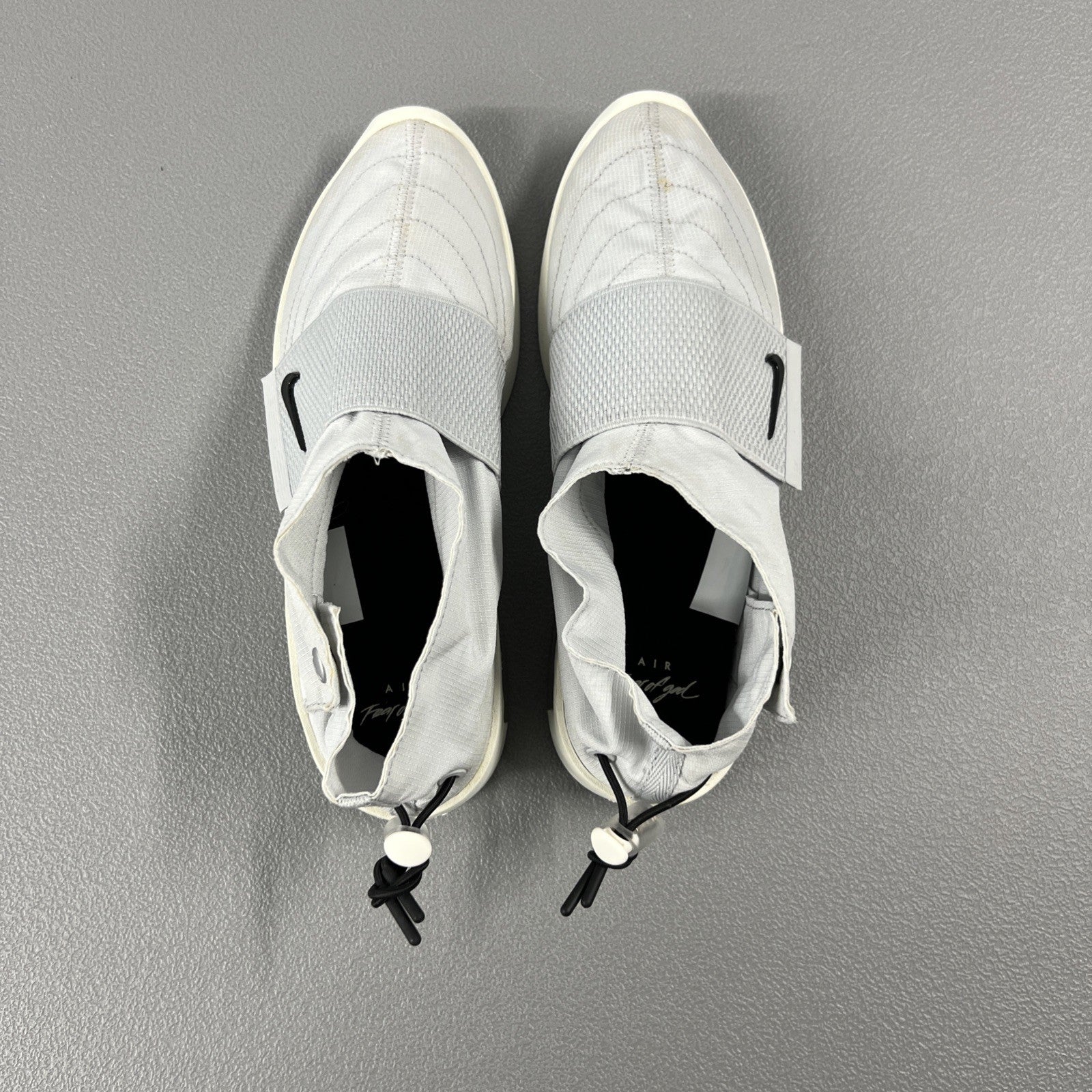 Size 6.5 Men’s or 8 Wmns - Nike Air Fear Of God Moc ‘Pure Platinum’