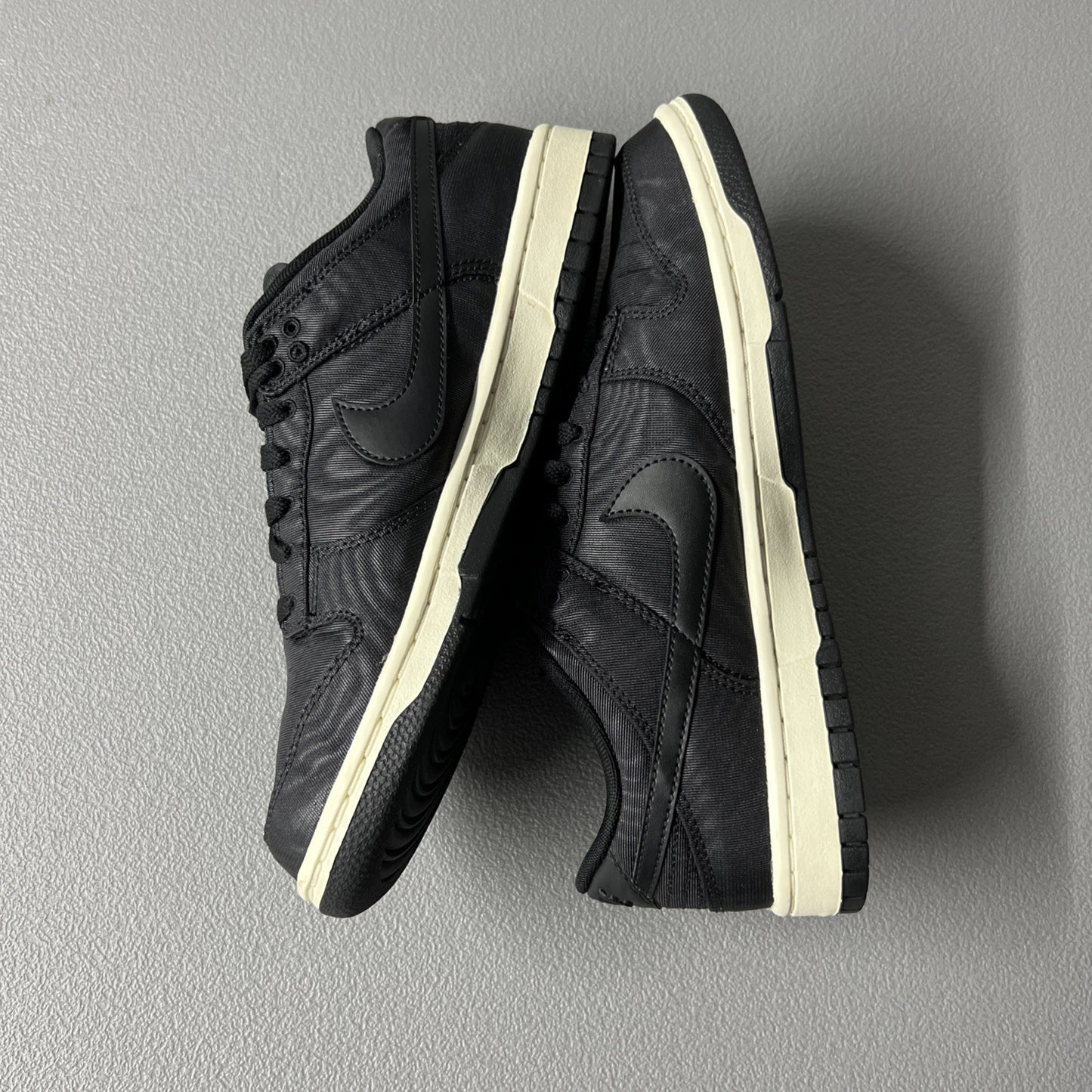 Size 8 Men’s or 9.5 Wmns - Nike Dunk Low ‘Black Canvas’