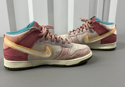 Size 9 - Nike Social Status x Dunk Mid ‘Strawberry Milk’ Men’s