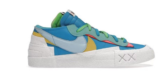 Size 9.5 - Nike KAWS x sacai x Blazer Low Neptune Blue