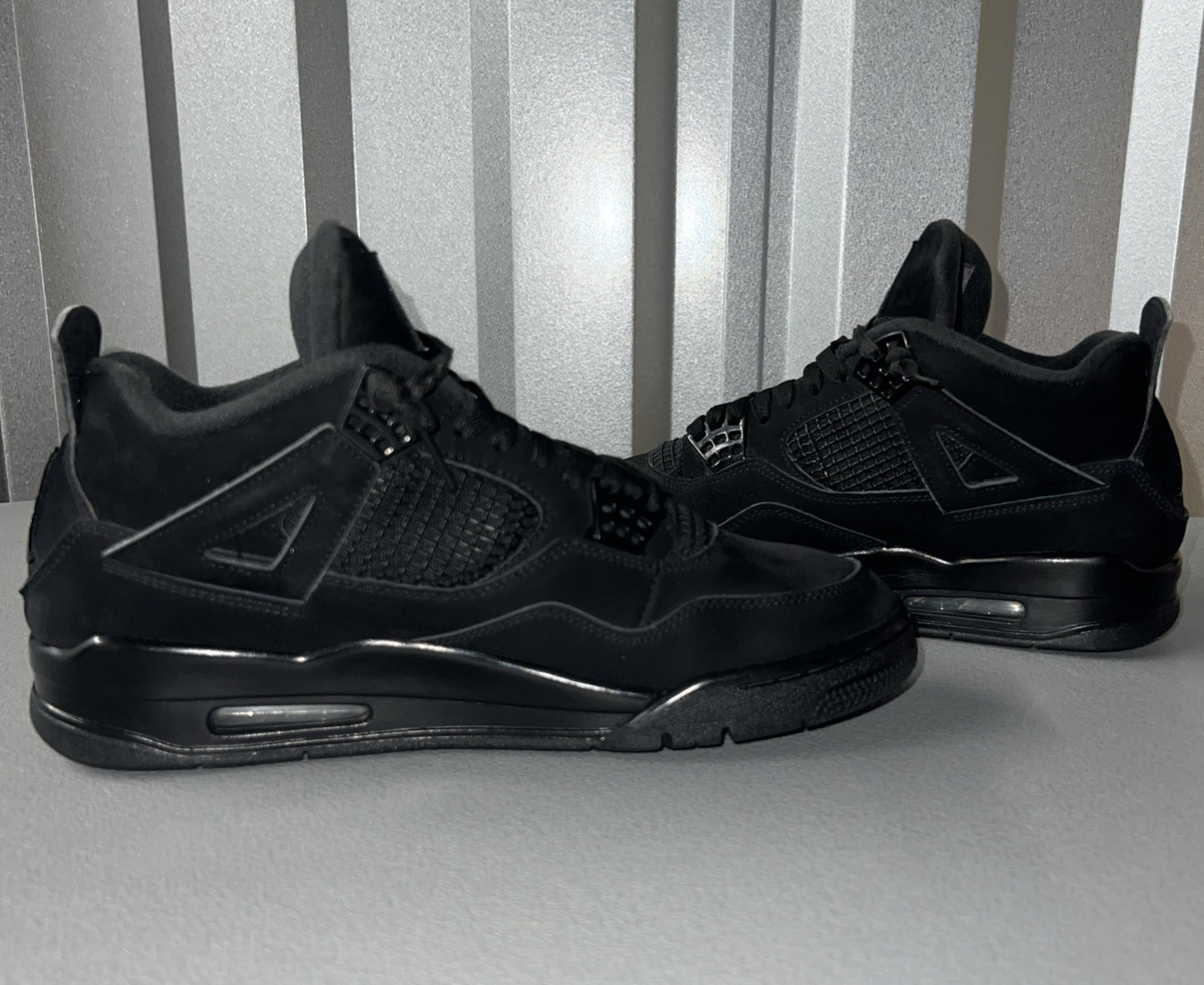 Size 10.5 - Jordan 4 Retro Mid Black Cat 2020