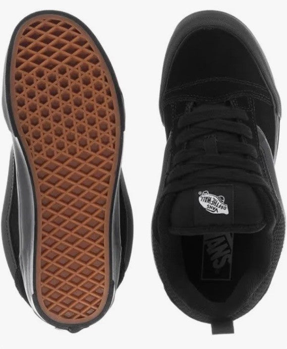 Size 7.5 Men’s / 9 Wmns - Vans Knu Skool Suede Black Shoe