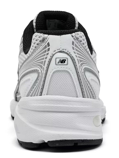 Size 7Y or 8.5 Wmns - New Balance 740 GS Silver Metallic/ Black
