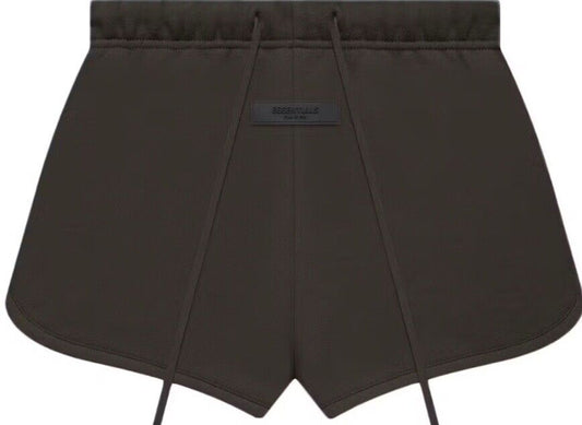 Fear of God Essentials Women's Running Shorts Off Black -Size XS