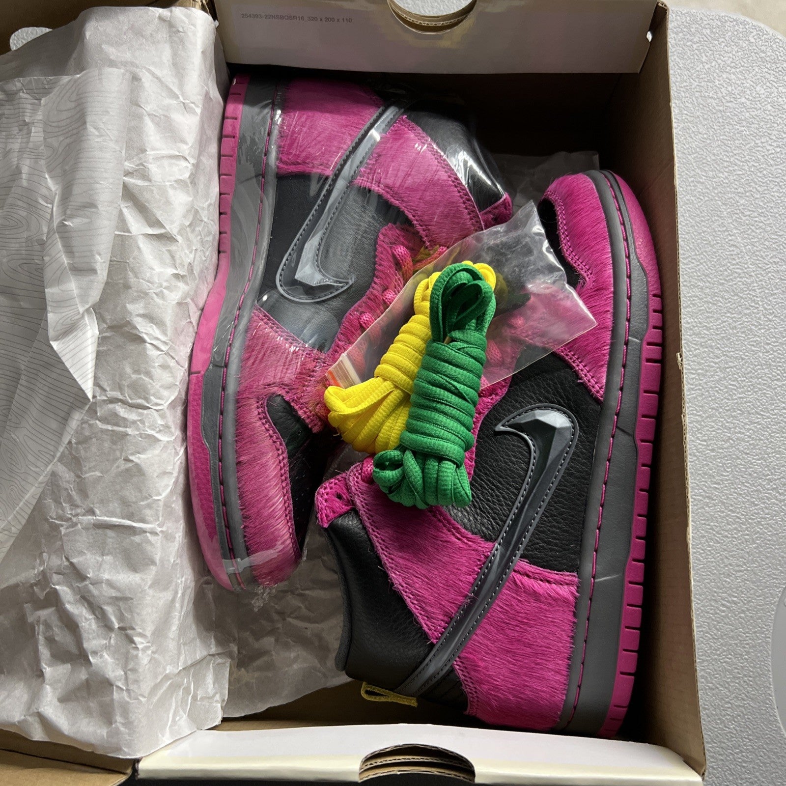 Size 5.5 Men’s or 7 Women’s- Nike SB Dunk High Run The Jewels x ‘4/20’