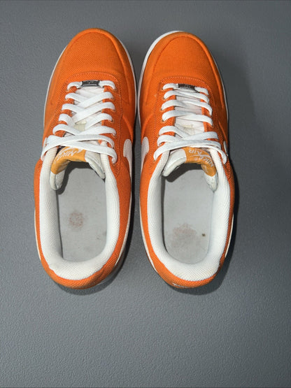 Size 11.5 Wmns or 10 Men’s - Air Force 1 Low Canvas ‘Orange Peel’