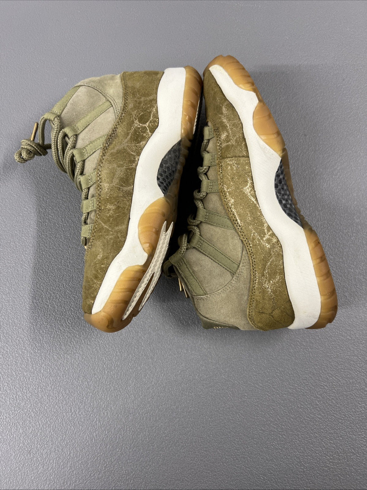 Size 8.5-Jordan 11 Retro ‘Olive Lux’ Women’s