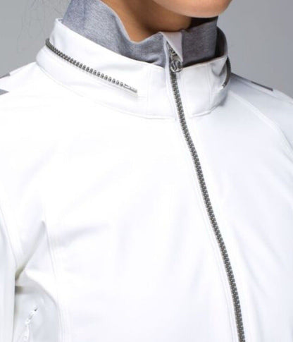 Size 9 Lululemon Feelin' Frosty Softshell Reflective Jacket Wind&Water Resistant