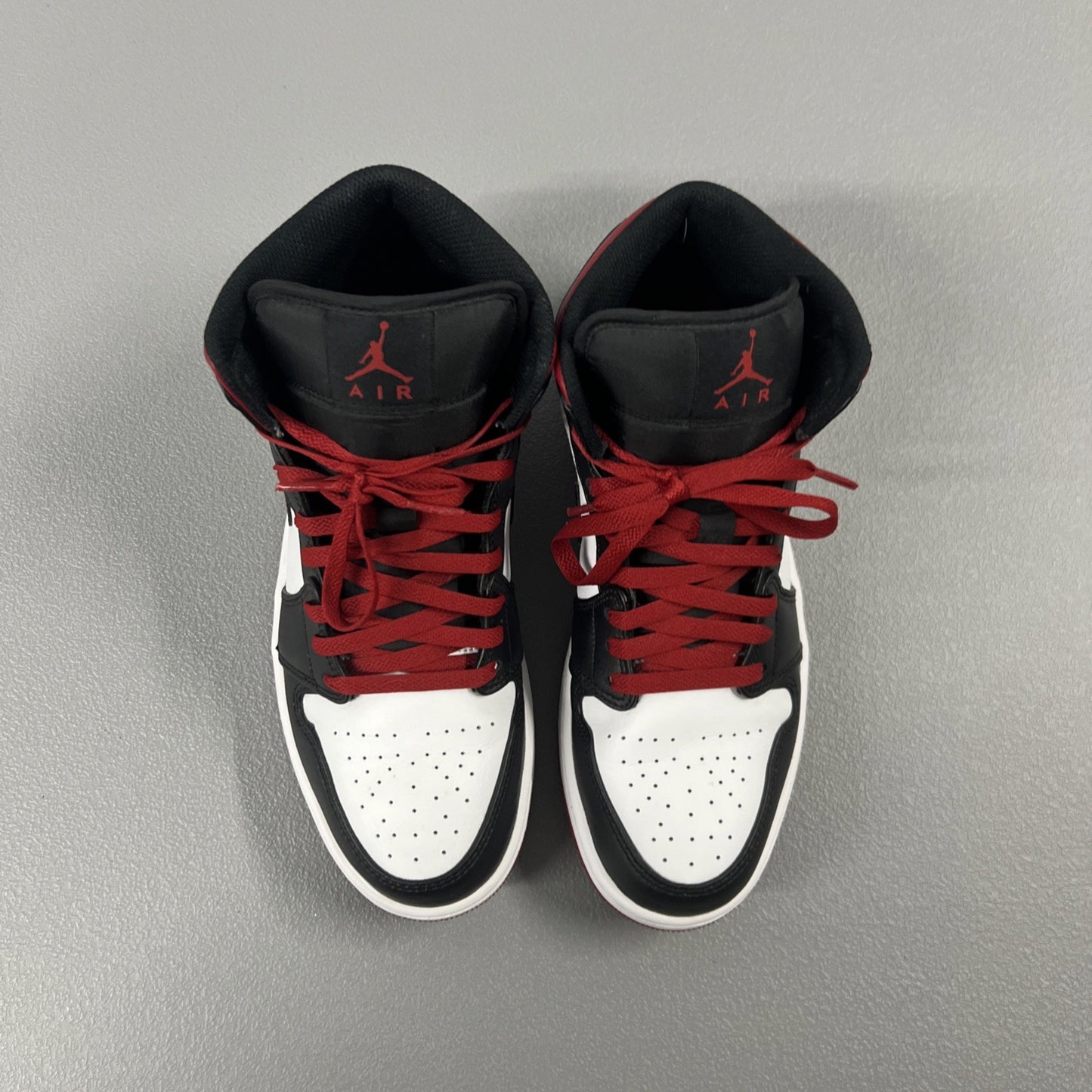 Size 9 - Air Jordan 1 Mid 'Gym Red Black Toe'