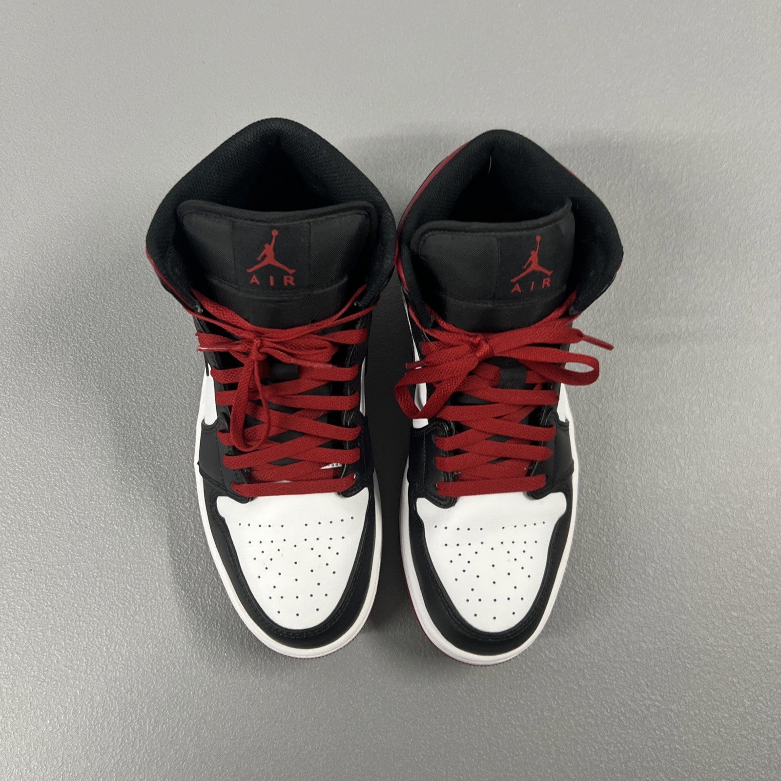 Size 9 - Air Jordan 1 Mid 'Gym Red Black Toe'