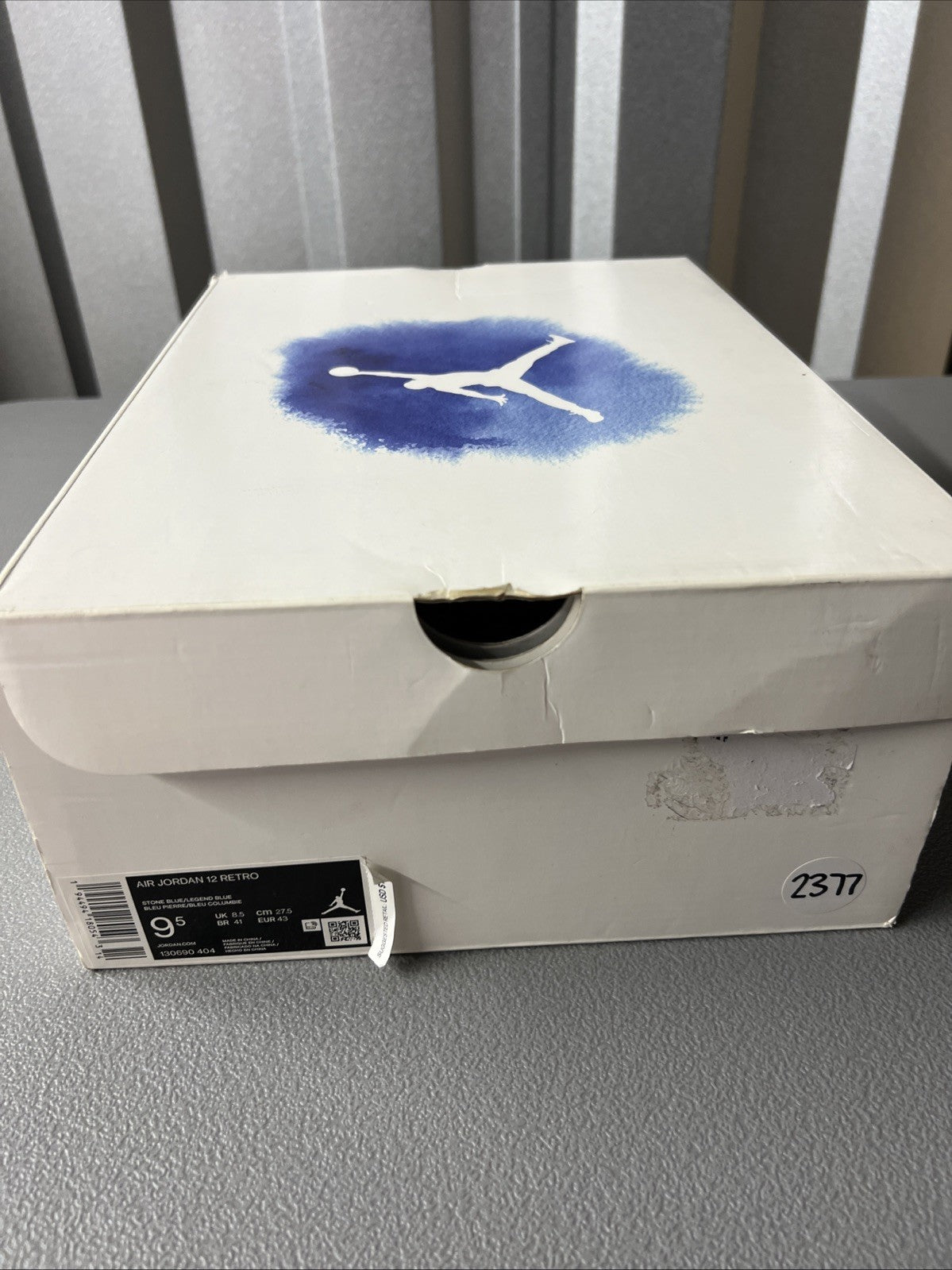 Size 9.5 - Jordan 12 Retro Indigo 2020