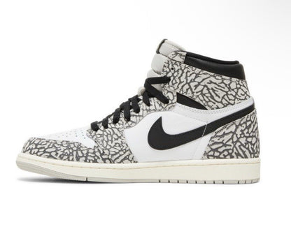 Size 15- Jordan 1 Retro High OG White Cement