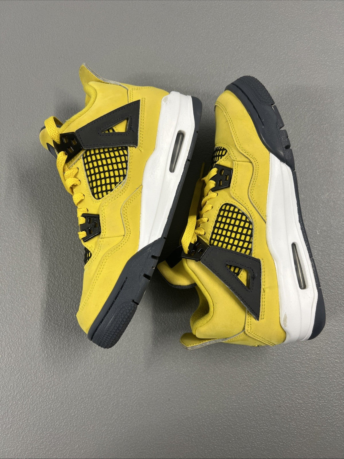 Size 4.5Y - Air Jordan 4 Retro GS 'Lightning' 2021’