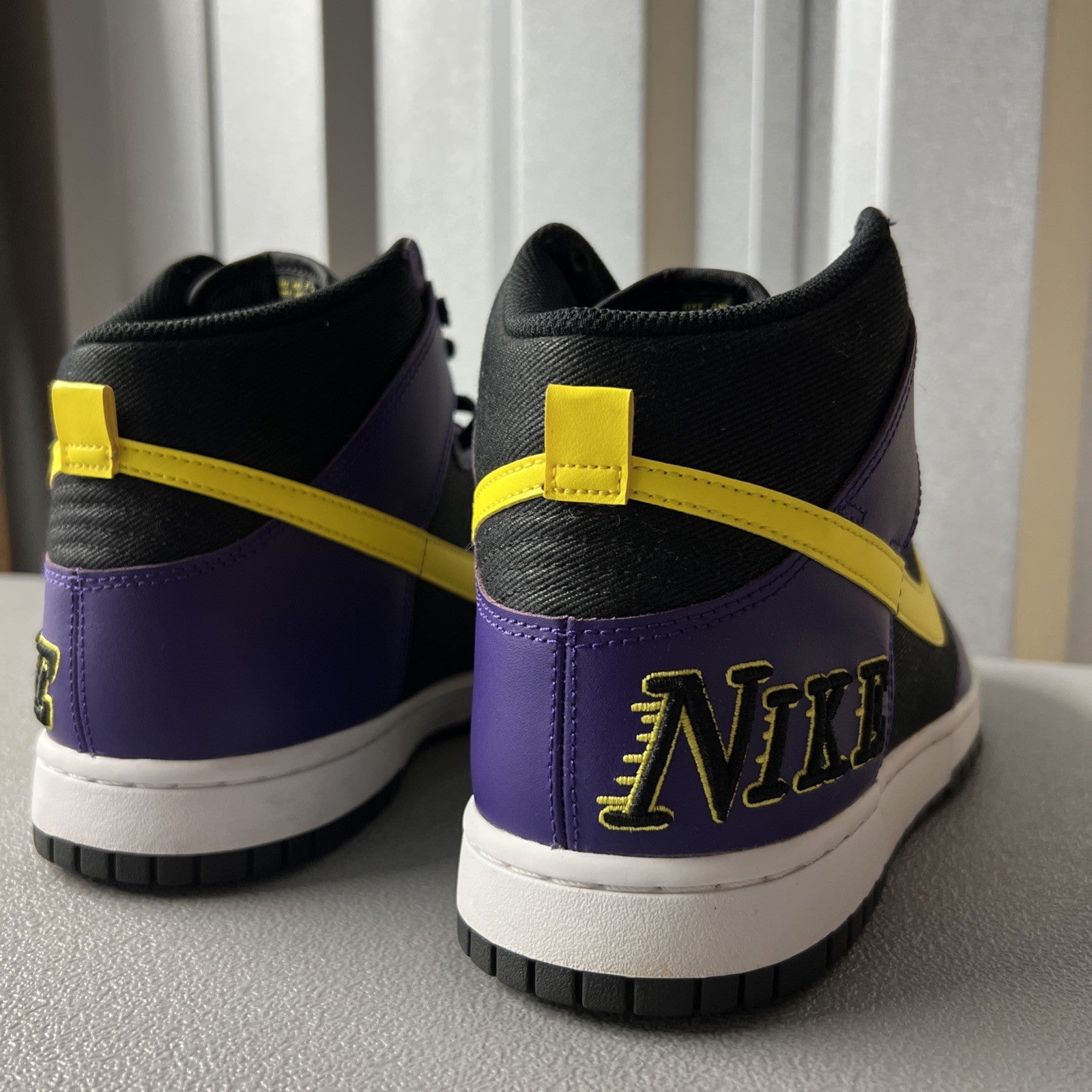 Size 11 - Nike Dunk Premium EMB High ‘Lakers’