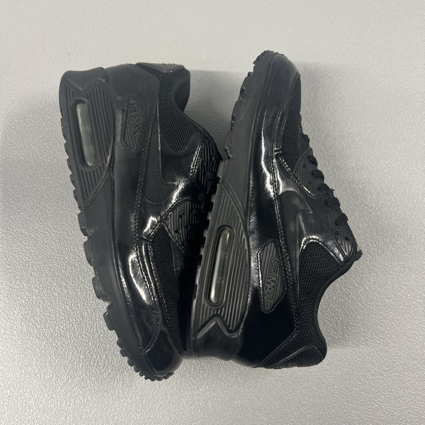 Size 8.5- Nike Air Max 90 Premium Black Wmns