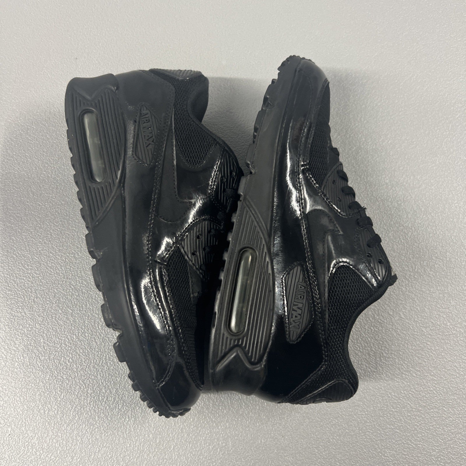 Size 8.5- Nike Air Max 90 Premium Black Wmns