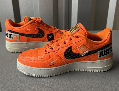 Size 6Y or 7.5 Wmns- Nike Air Force 1 '07 Premium 'Just Do It Pack’