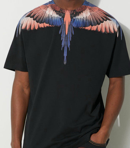 Size Large- Marcelo Burlon County Of Milan Wings T- Shirt -  100% Authentic